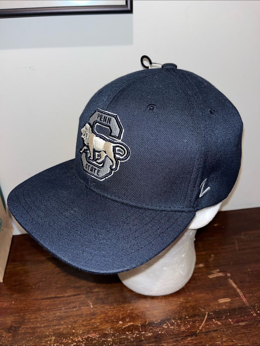 Navy Blue Vintage Penn state Nittany Lions PSU SnapBack S Lion team cap hat